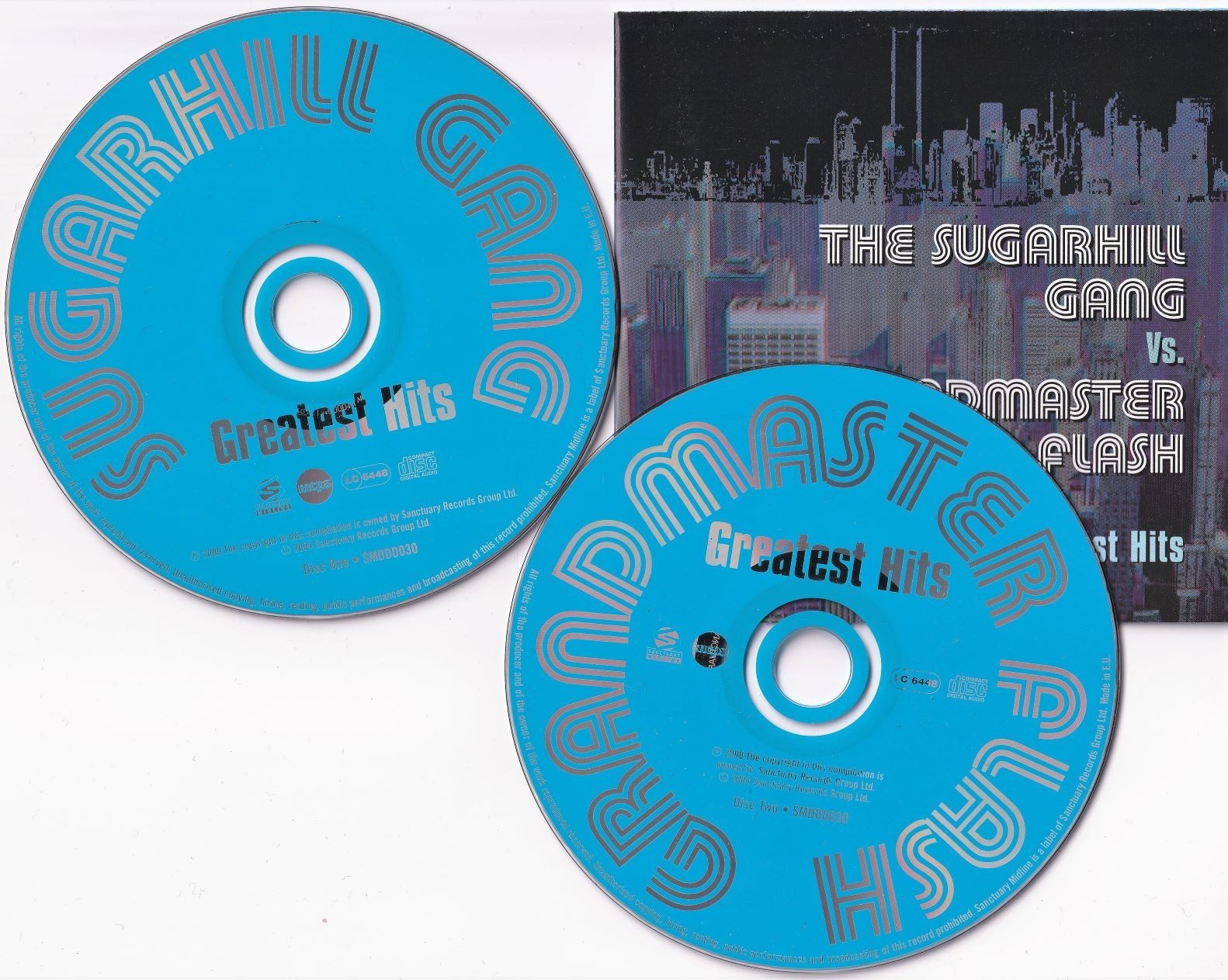 Sugarhill Gang v's Grandmaster Flash - The Greatest Hits (2 CD - Sanctuary Recor