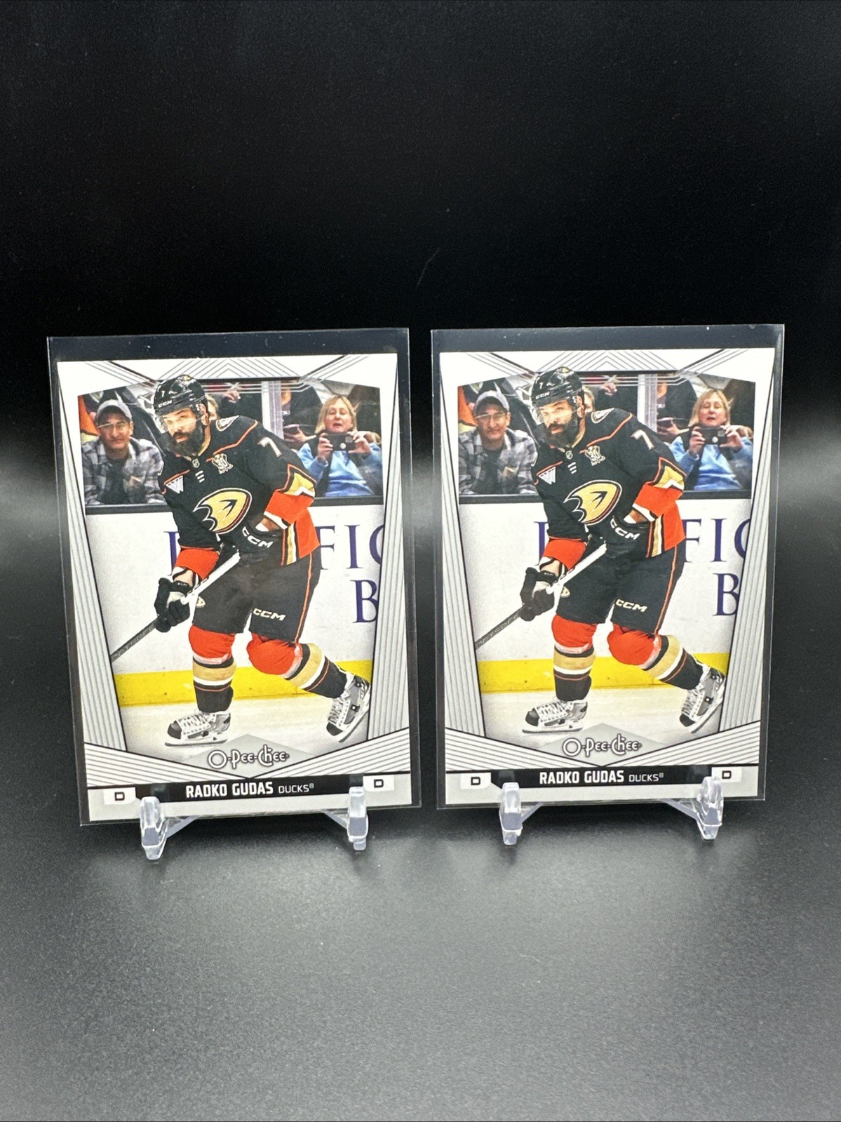 2024-25 O-Pee-Chee Radko Gudas #320 Anaheim Ducks (2) Cards