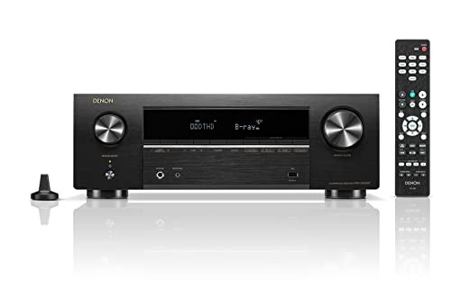Denon AVR-X580BT 5.2ch AV Surround Receiver with 8K Ultra HD HDR10+ and eARC
