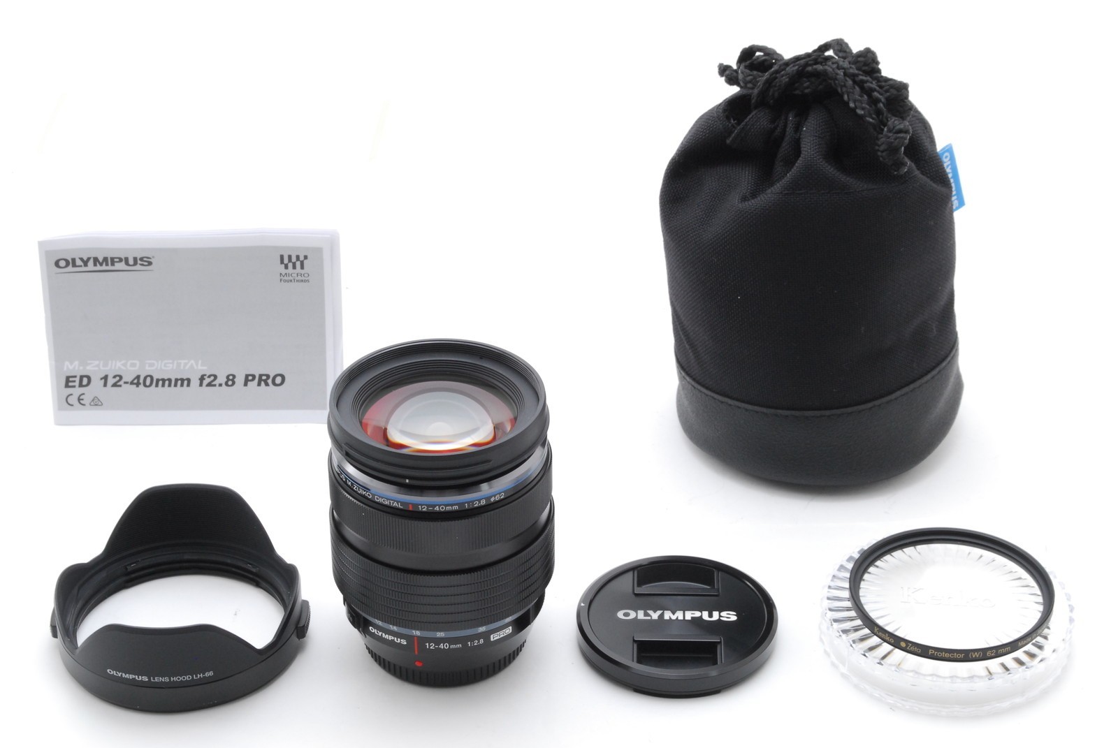 [NEAR MINT W/Hood] OLYMPUS M. ZUIKO DIGITAL ED 12-40mm F/2.8 PRO from JAPAN