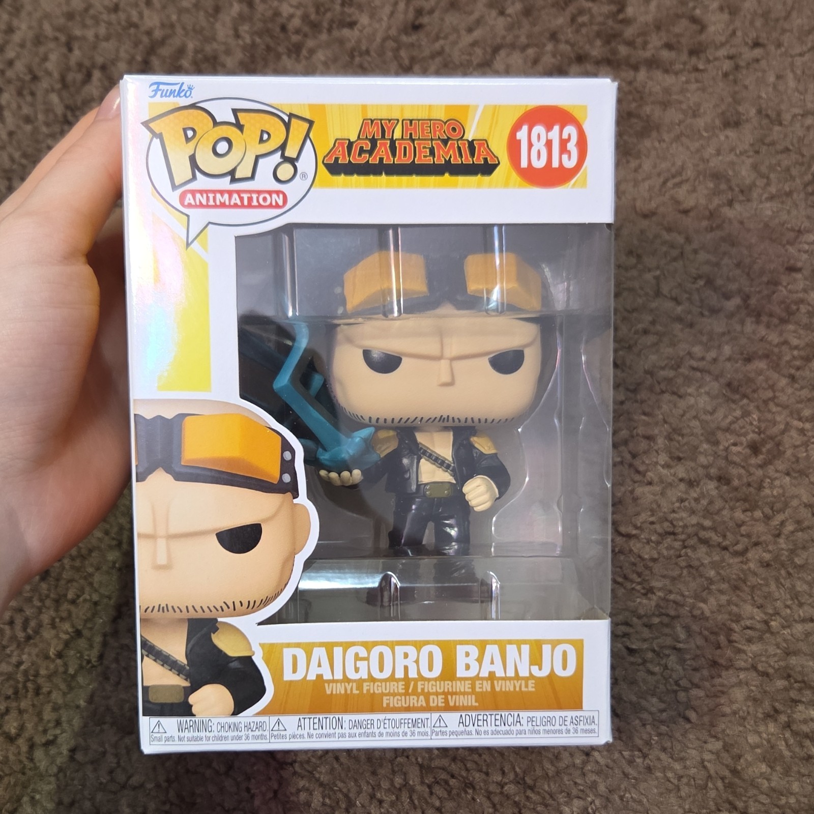 Funko Pop! Vinyl: My Hero Academia - Daigoro Banjo #1813 Animation Figure