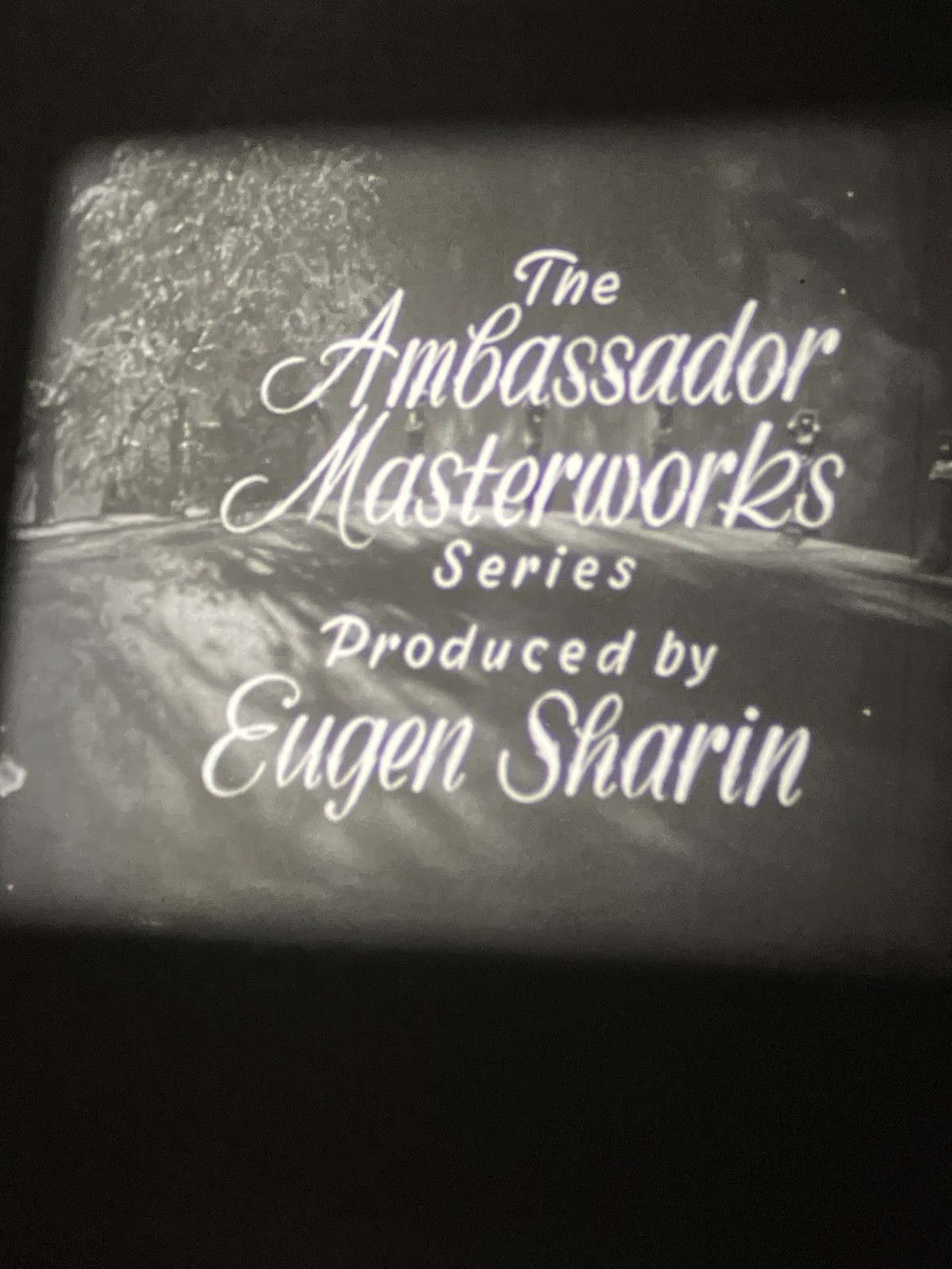 16mm Film Rosamunde Overture by Franz Schubert Vienna Philharmonic