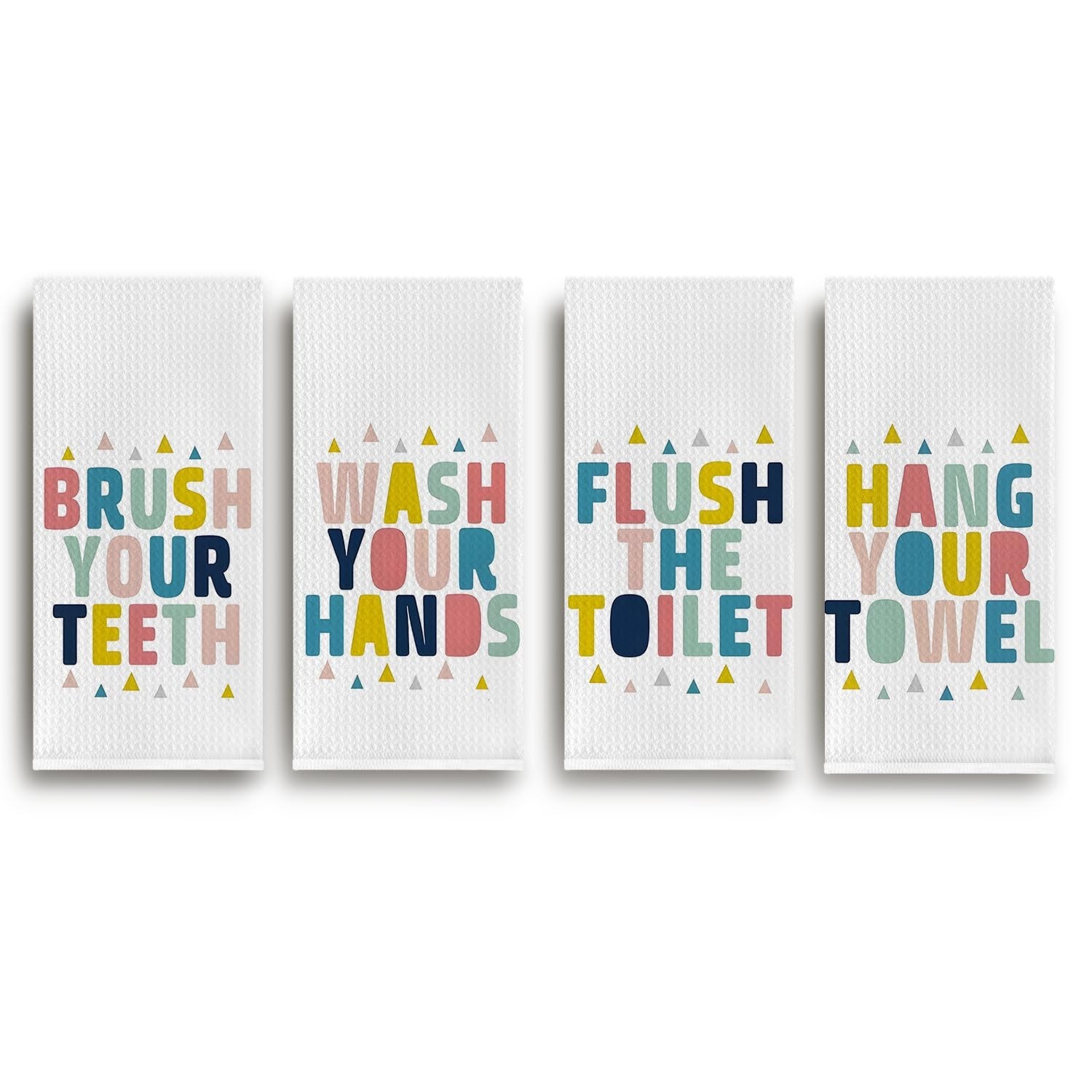 Funny Bathroom Towels - Waffle Decorative Hand Dish Towels,Funny Kitchen Bath...