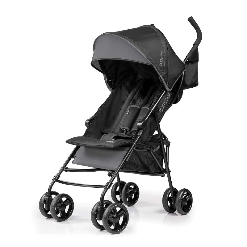 3D Mini Convenience Stroller Lightweight Stroller w/ Compact Fold MultiPosition