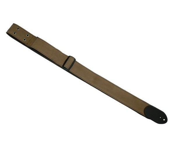 Peavey Tan Metal Canvas Strap