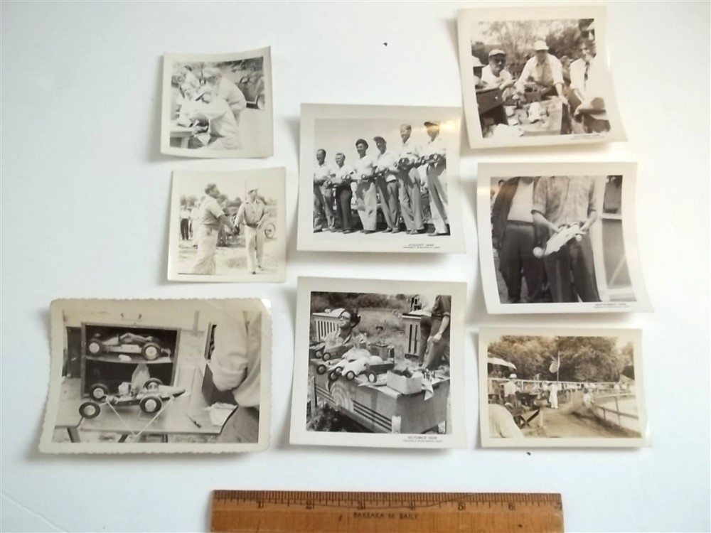 Vintage Tether Car (8) RACING PHOTOS - East Coast- #8