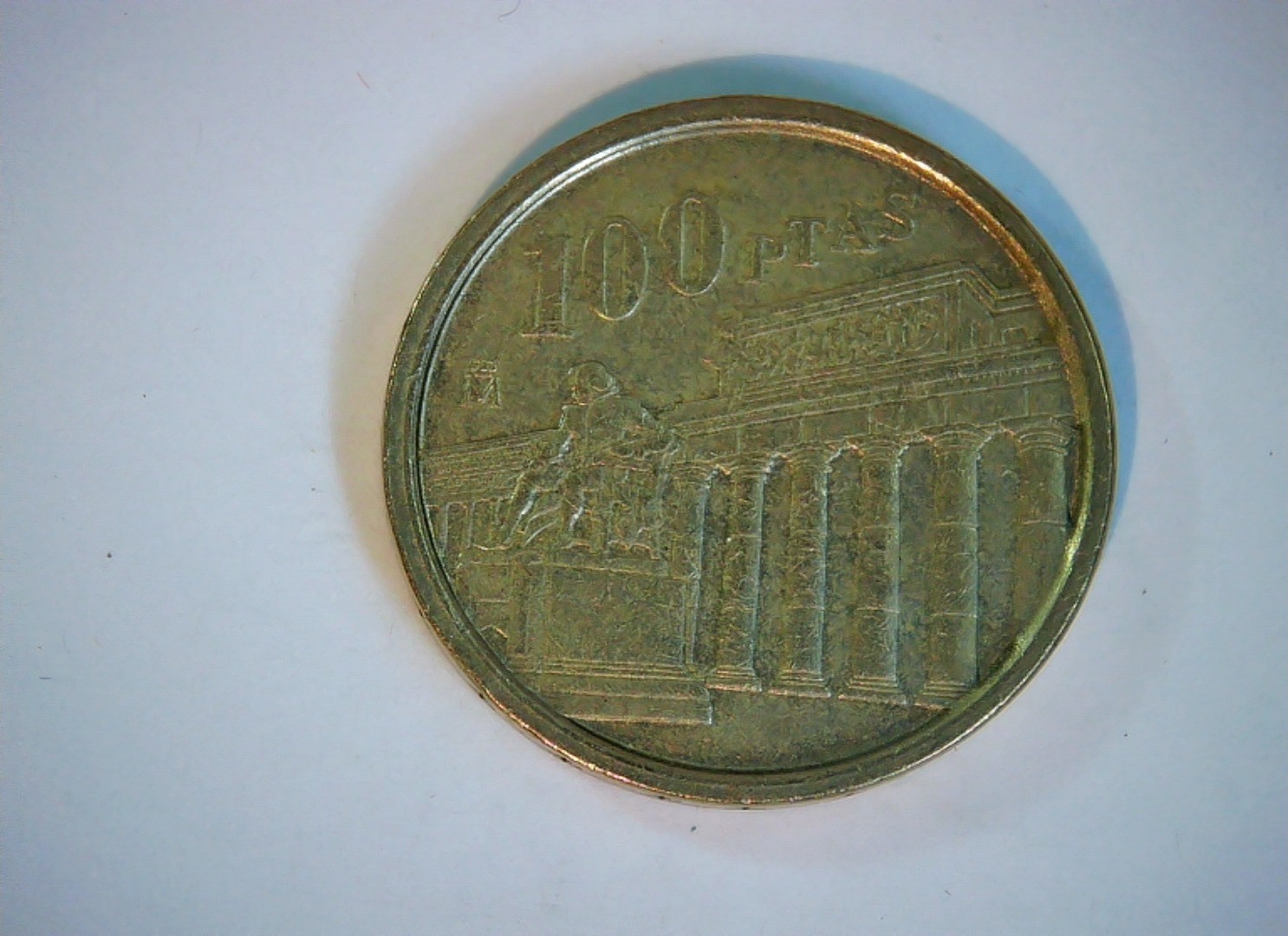 Spain 1994 100 Pesetas Juan Carlos I (100 Pesetas, Madrid Puerta de Alcalá rever