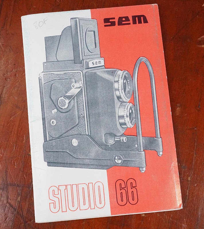 SEM STUDIO 66 INSTRUCTION BOOK, IN FRENCH/226970