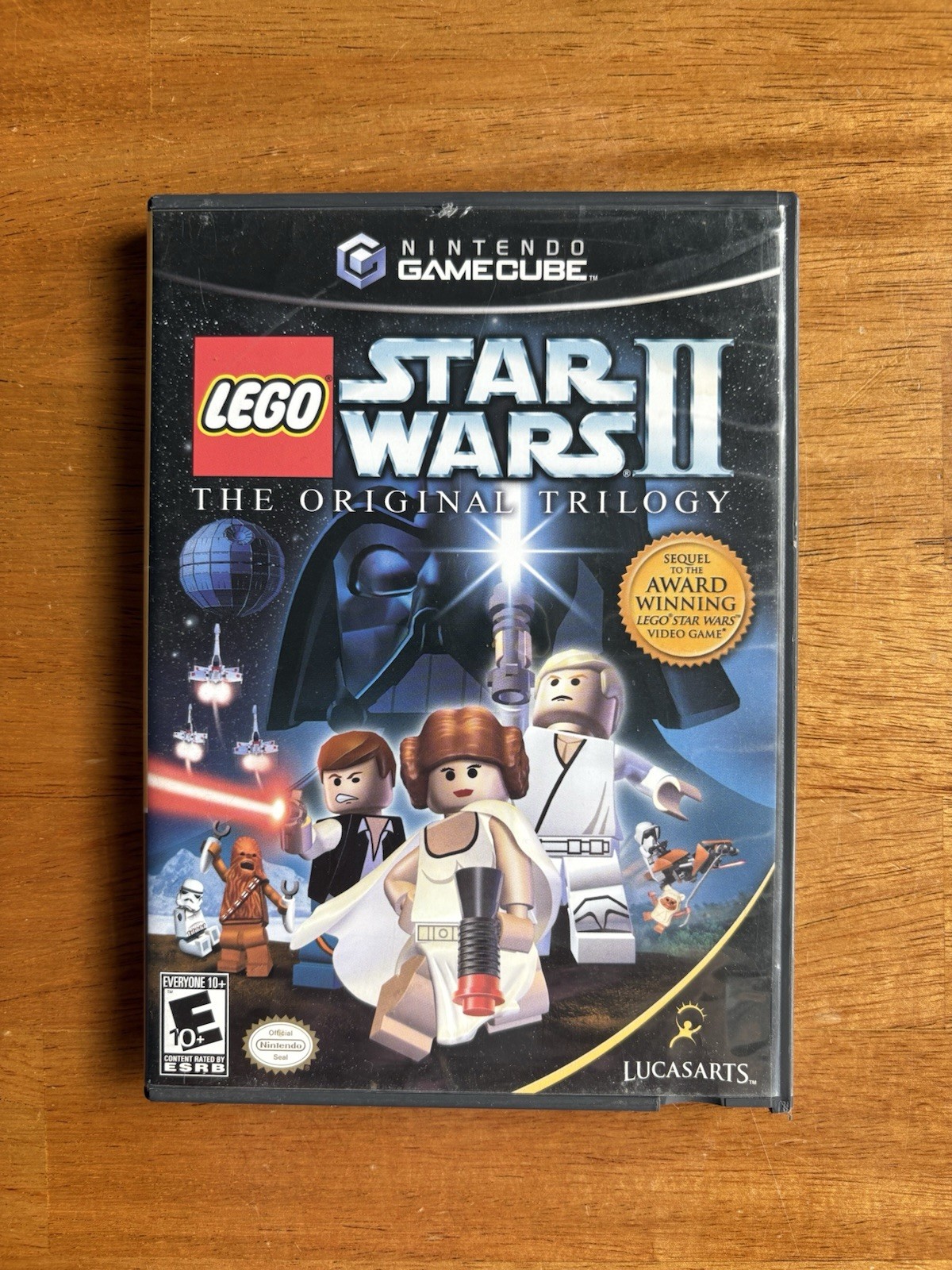 LEGO Star Wars II 2 CASE ONLY Nintendo Gamecube (NO GAME , NO MANUAL) Authentic