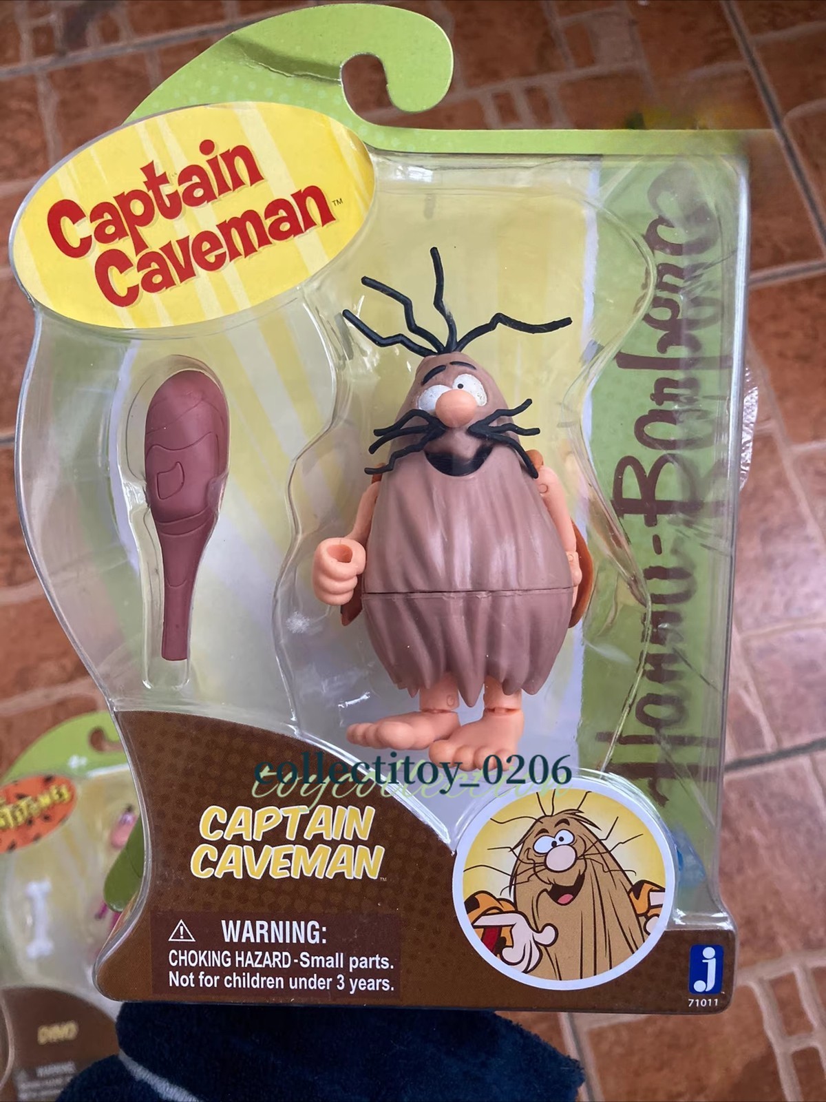 Vintage Toy Jazwares Captain Caveman Cartoon Figure Model Statue Figurine Rare