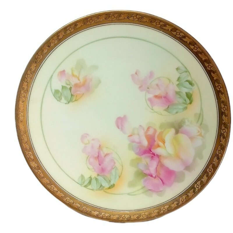 RS Tillowitz Reinhold Schlegelmilch Plate Germany c1900-1940