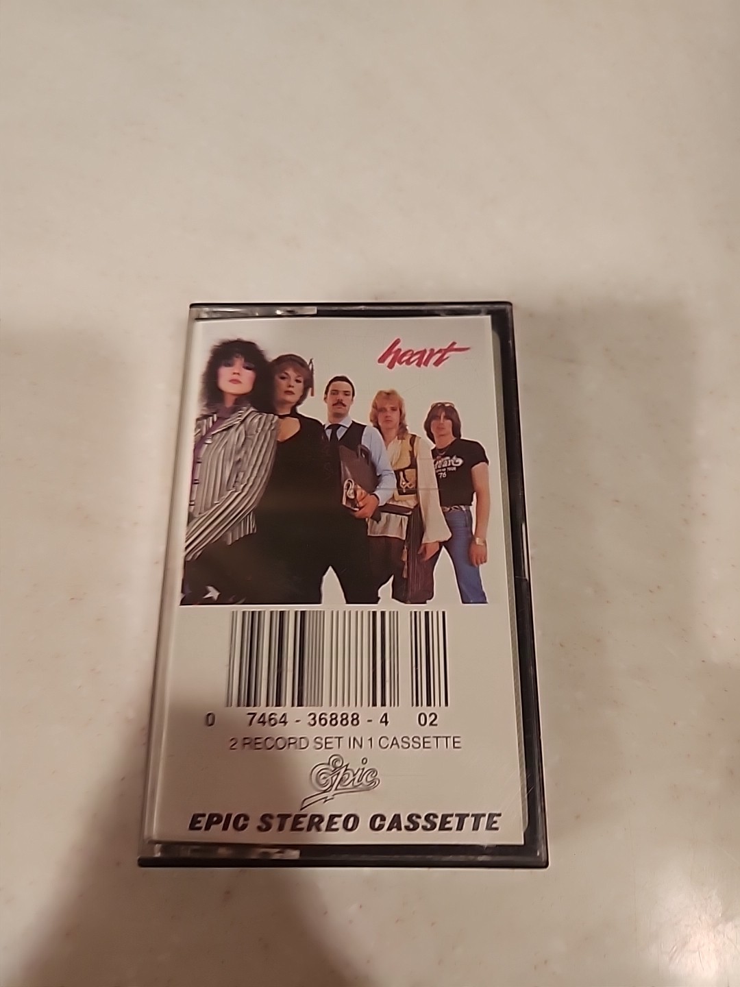 Heart Greatest Hits: Live by Heart (Cassette, Epic)