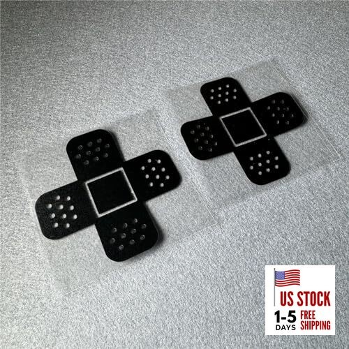 Car Stickers for Would Band Aid Scratches Cover Motor Bike Decals 80x80mm Black