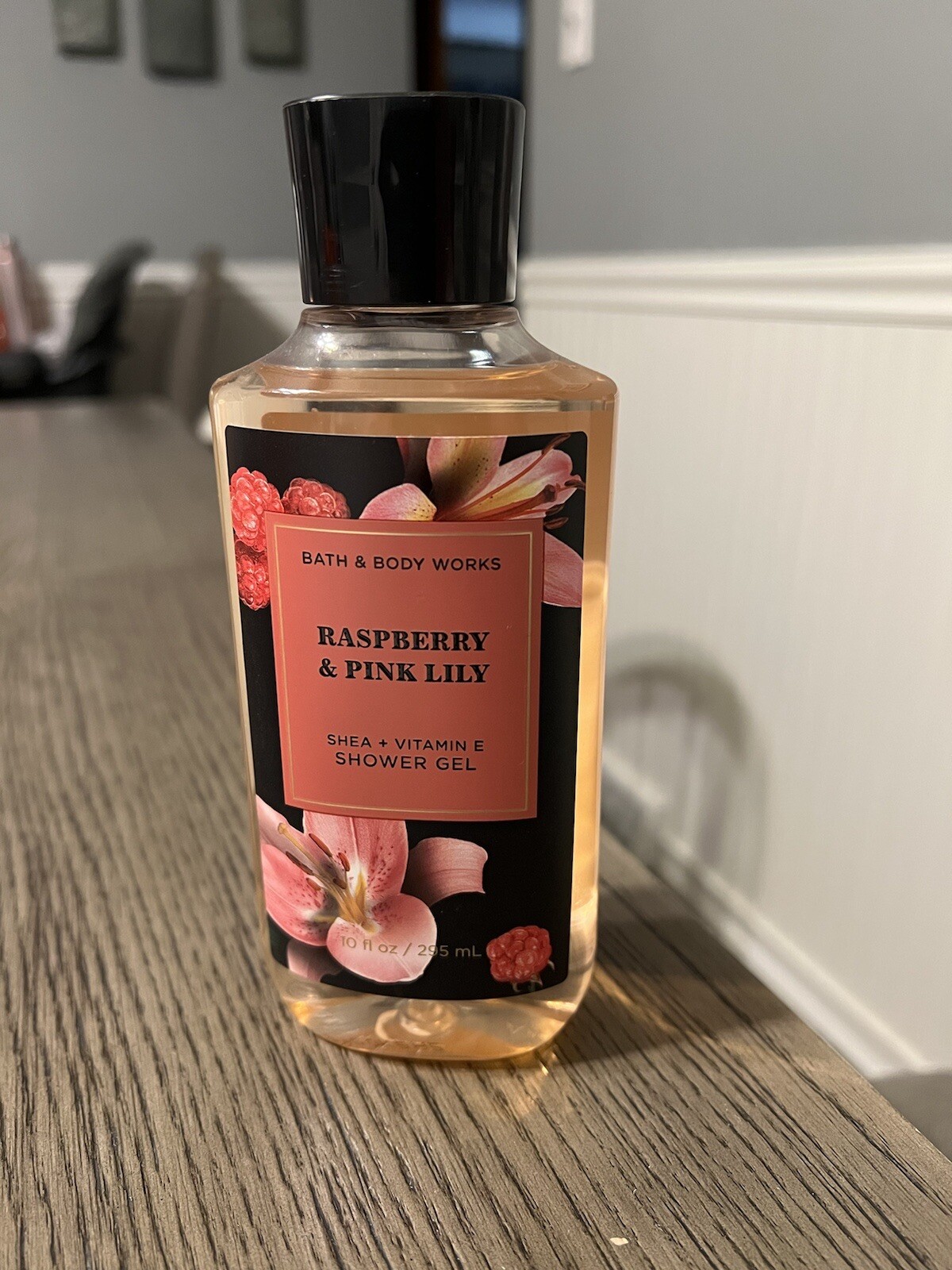 BATH AND BODY WORKS*RASPBERRY & PINK LILY*SHOWER GEL WASH *NEW*