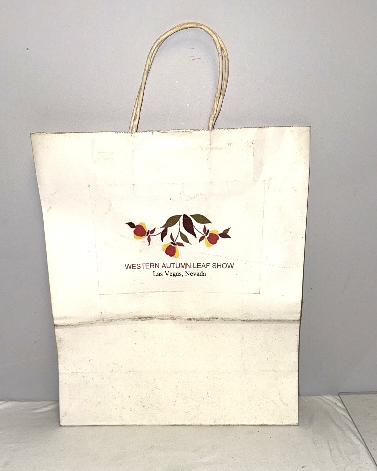 HALL AUTUMN LEAF WESTERN AUTUMN LEAF SHOW VEGAS 15" SHOPPING BAG