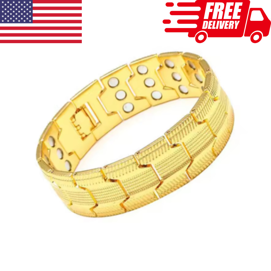 3X Ultra Strength Magnetic Bracelet for Men – Pure Copper Healing Bracelet