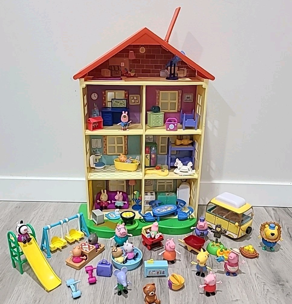 Peppa Pig Lights and Sounds Family Home Playset & More