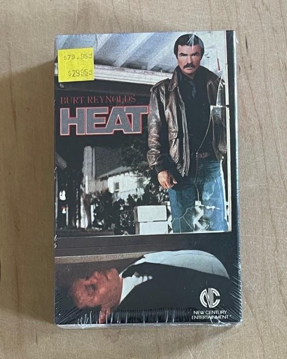 Burt Reynolds Crime Action HEAT (1986) Sealed Betamax Paramount Bodyguard Vegas