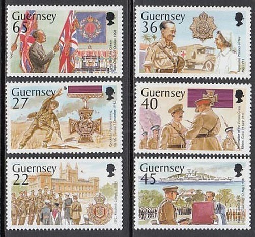 Guernsey - Mail 2002 Yvert 952/7 ** Mnh Herbert Wallace