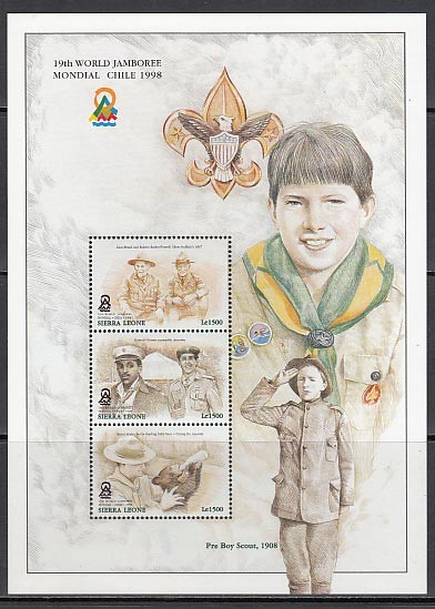 Sierra Leone - Post Yvert 2587/9 ** Mnh Scouting