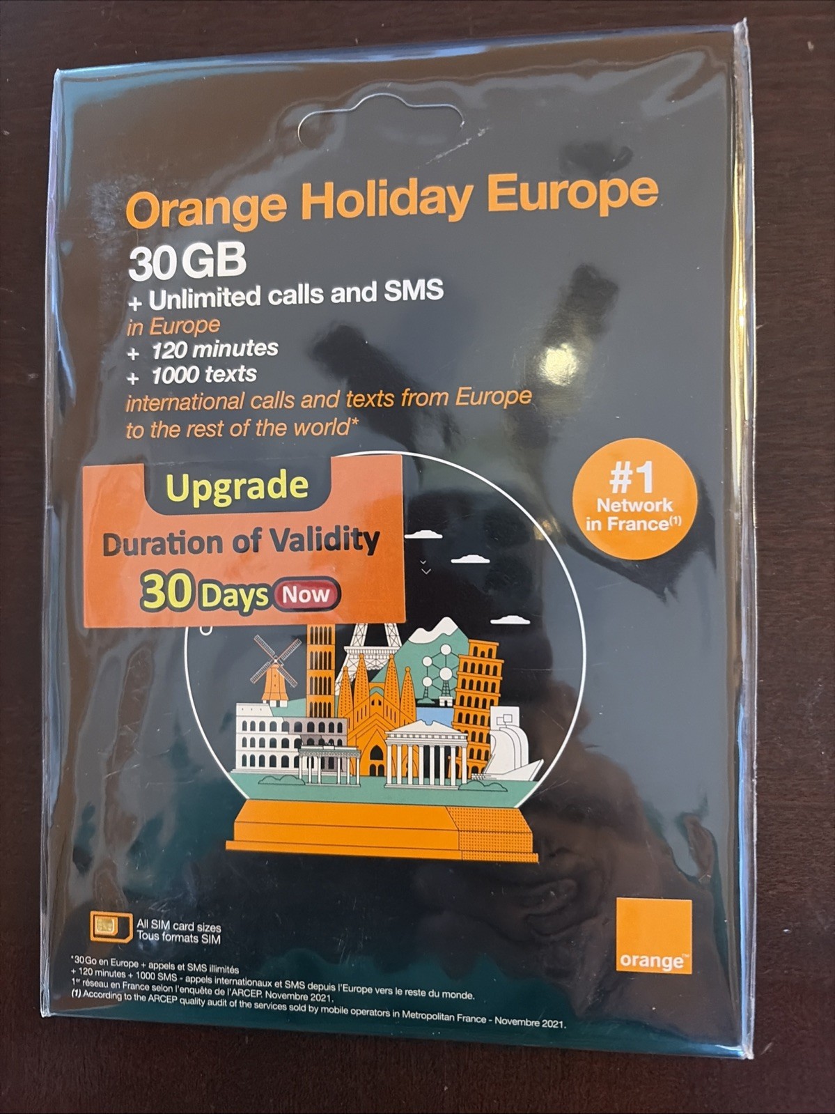 Preloaded 30GB 4G 5G Data SIM Mobile Broadband Travel SIM with minutes and text