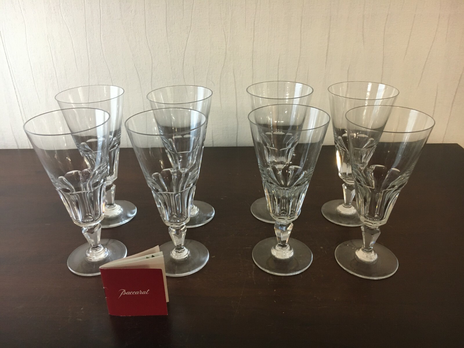 13 Champagne Flutes Texas Model In Baccarat Crystal (Price Per Unit)