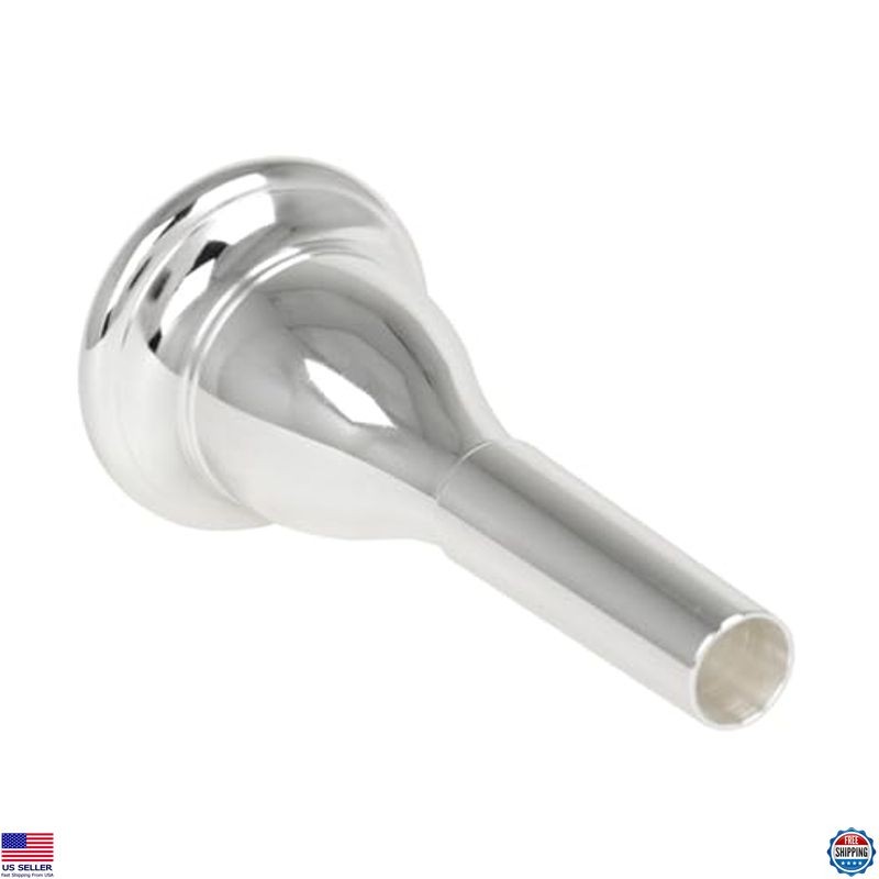 Professional Tuba Mouthpiece - Durable Brass Replacement, Style B - Great Gift!