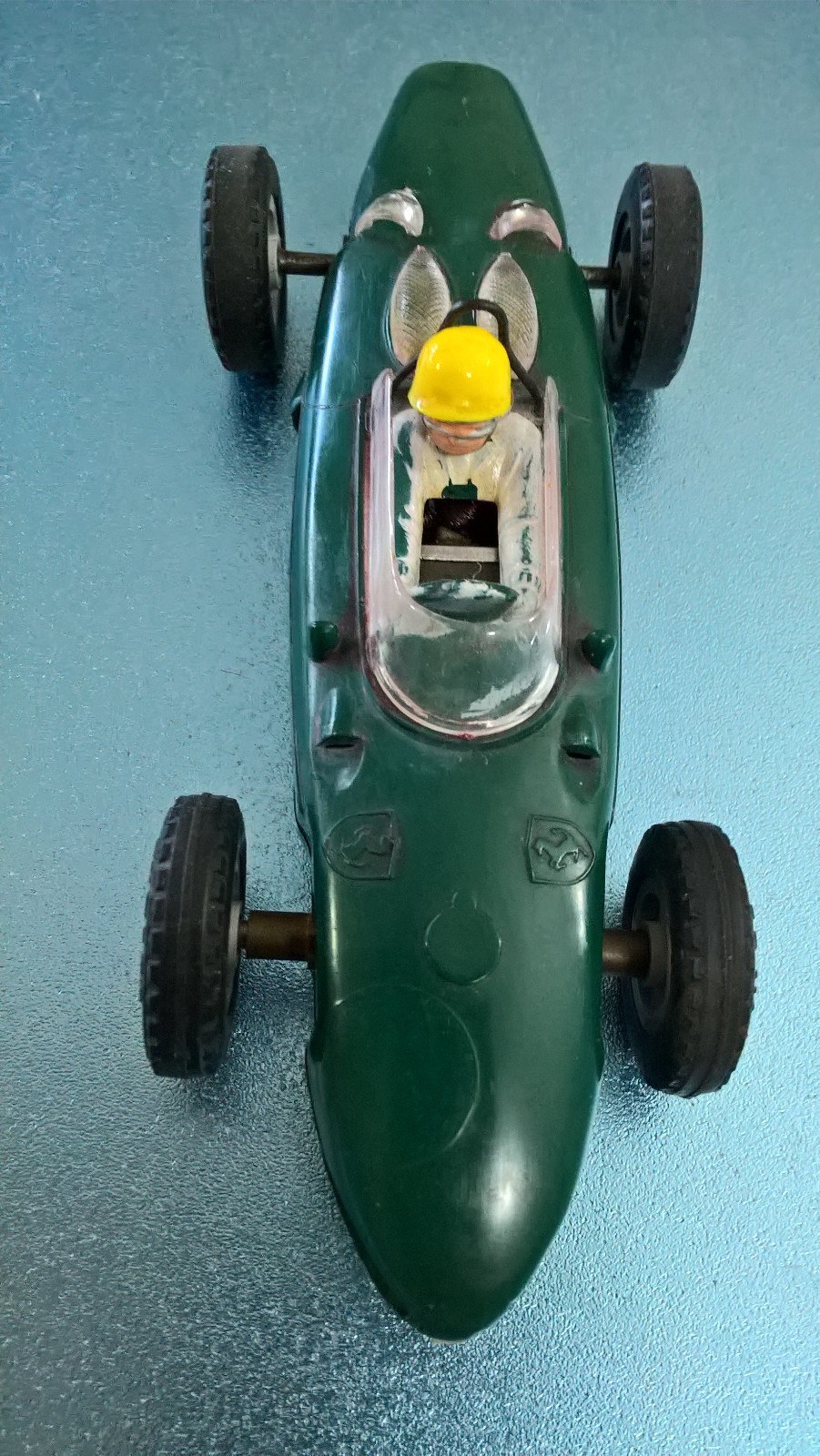 SCALEXTRIC VINTAGE C62 Ferrari 156 Green. MADE IN ENGLAND.