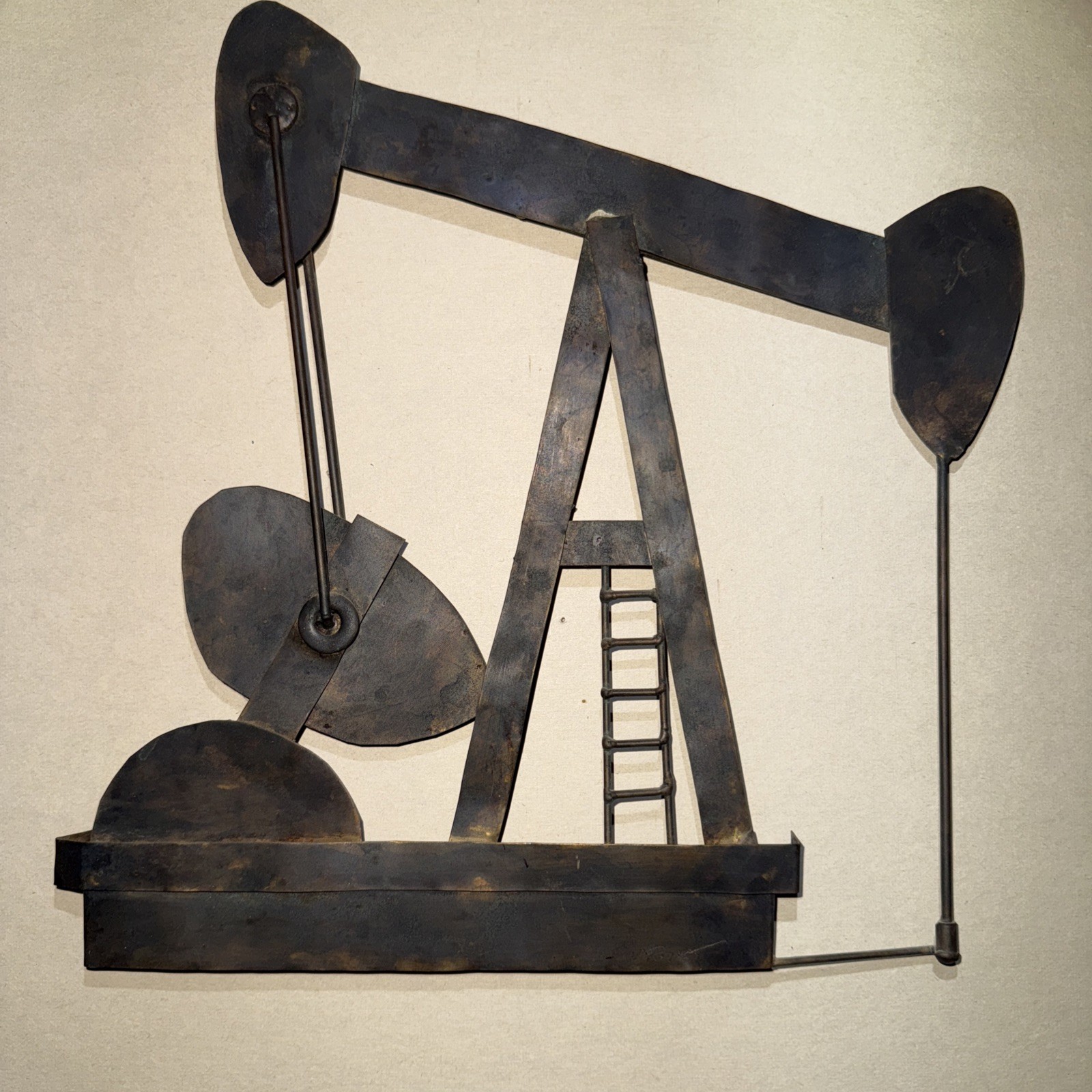 Pump Jack Metal Art Oilfield 