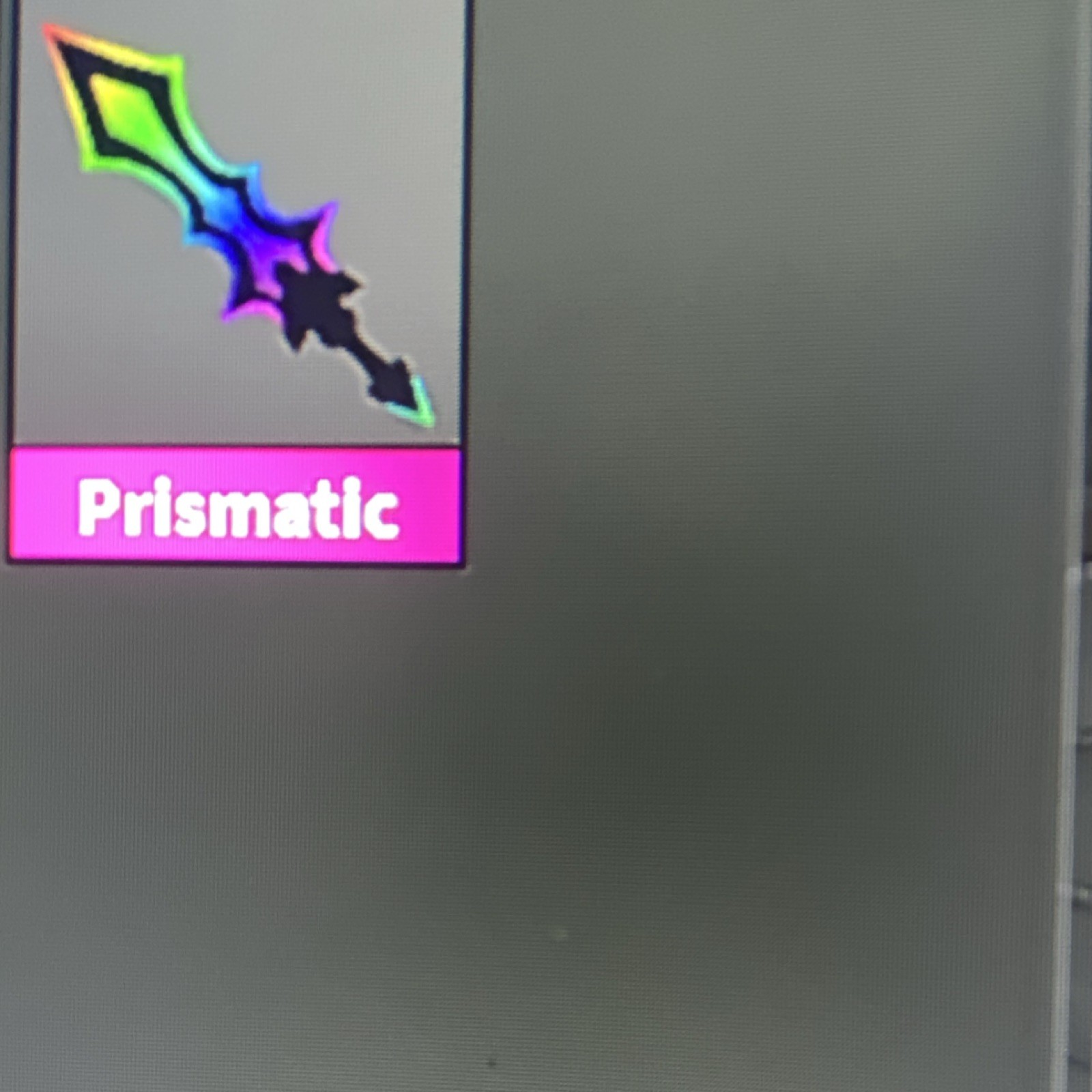Murder Mystery 2 Weapons Collection Prismatic, Purple Seer, Peppermint CHEAP !! 