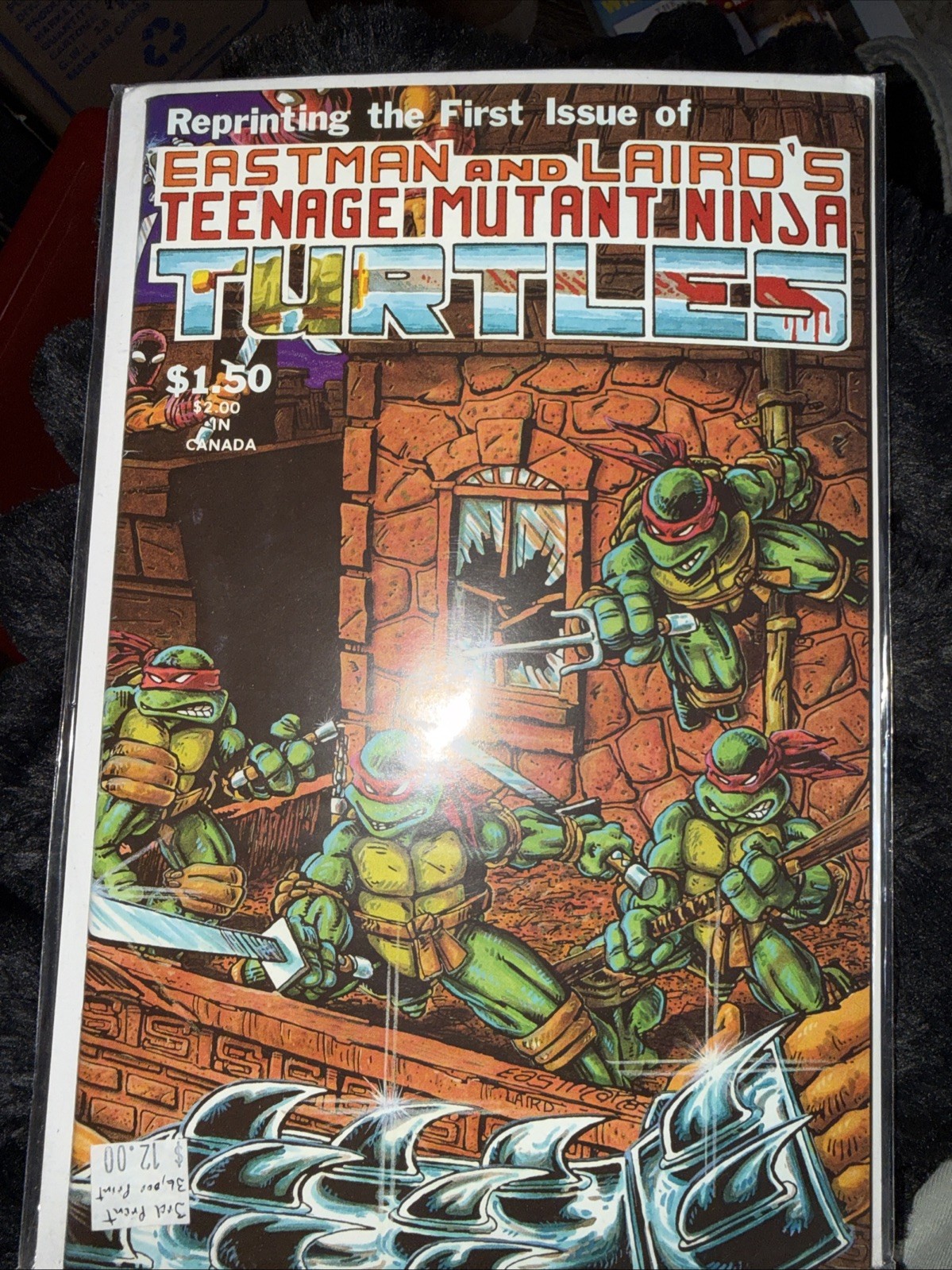 Teenage Mutant Ninja Turtles #1 4th Print (Mirage Studios 1985)