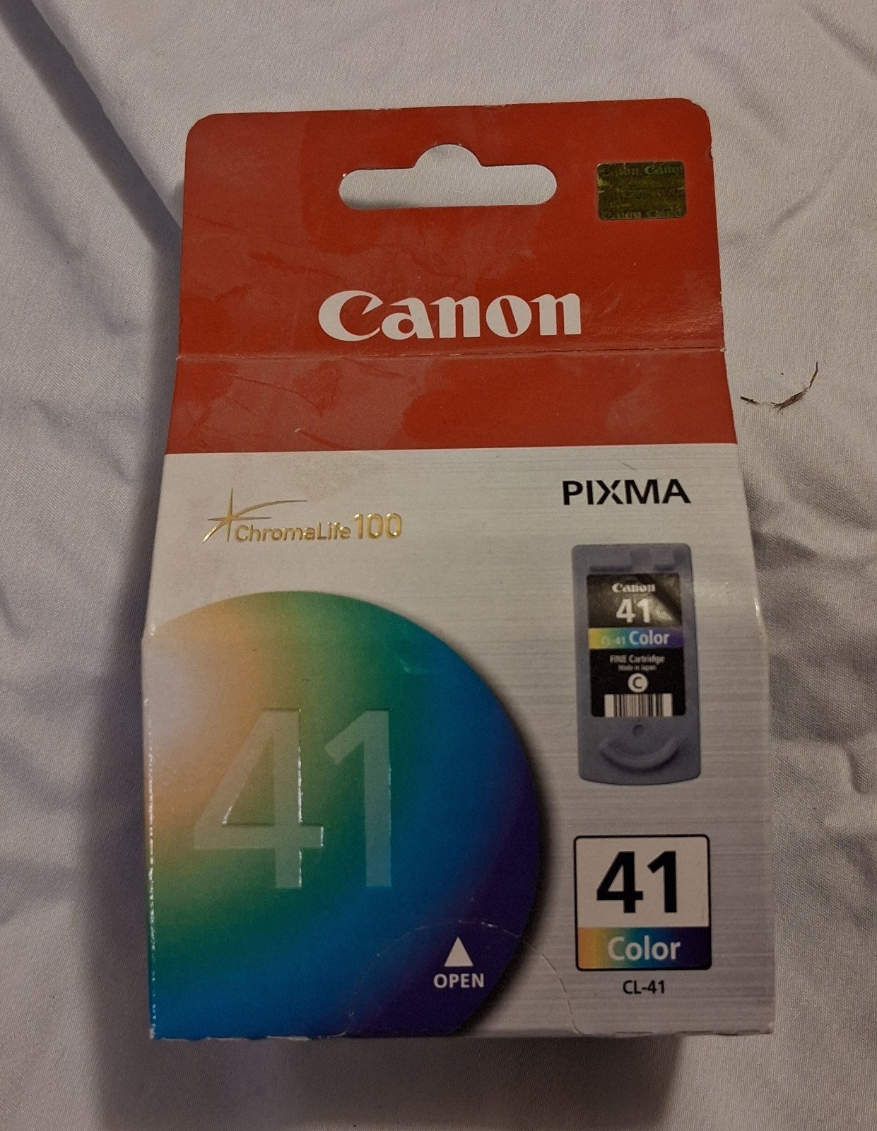 Canon CL-41 Ink Cartridge, Quantaray Slave Unit, Lens Hoods & Power Cord Lot