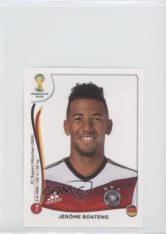 2014 Panini FIFA World Cup Brazil Album Stickers Jerome Boateng #493 01zi