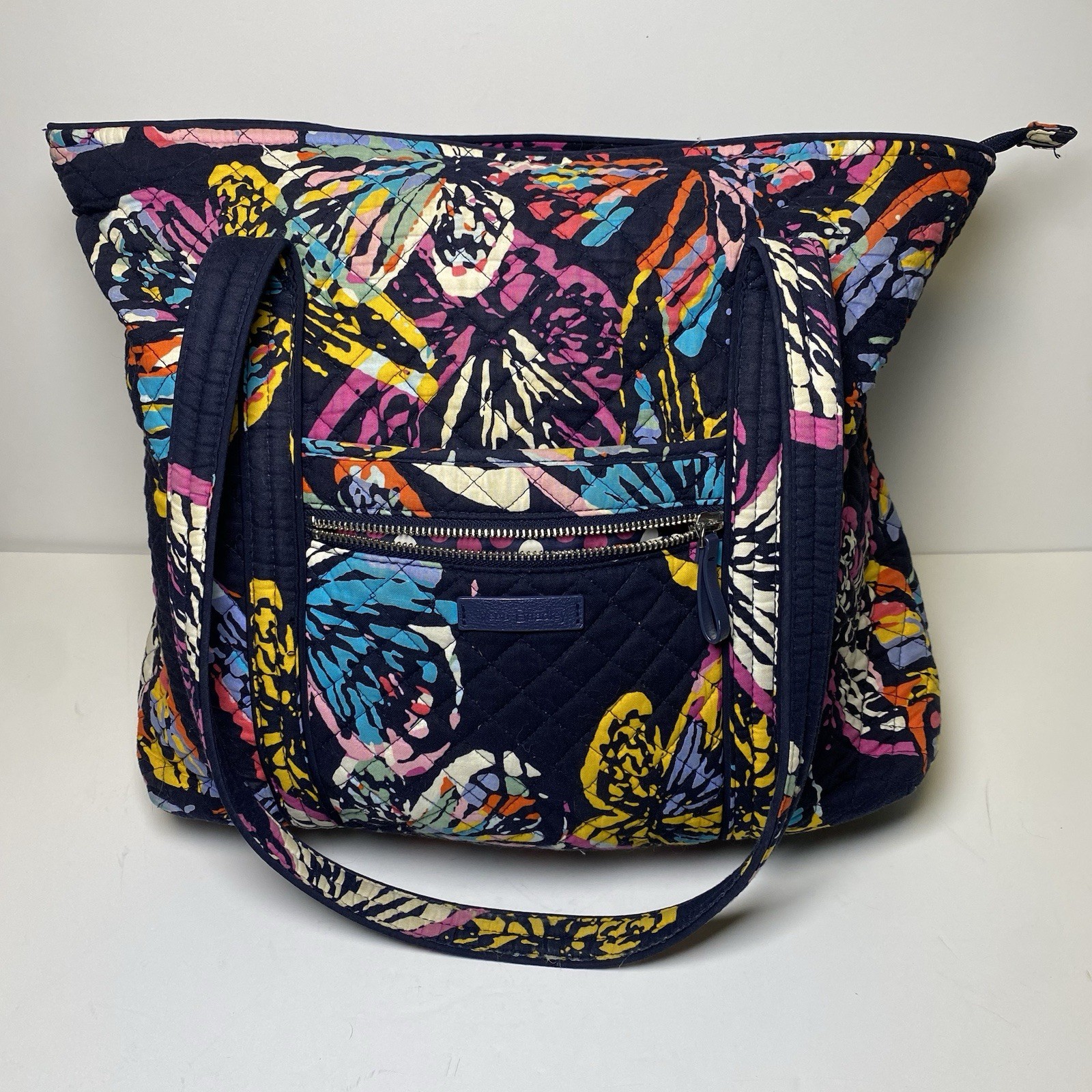 Vera Bradley Butterfly Fluter Duffel Bag Large Bag
