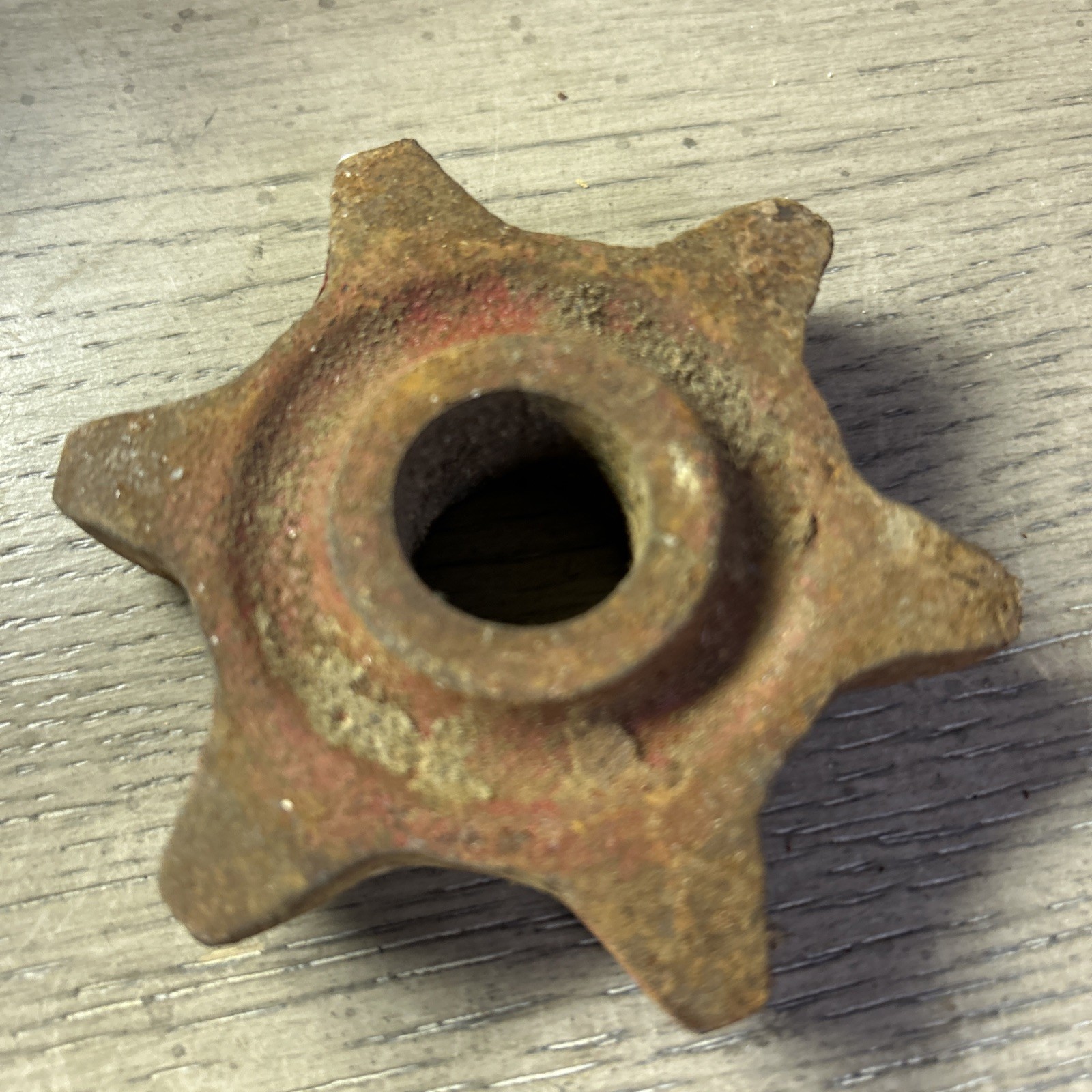 Vintage Six Tooth Metal Sprocket