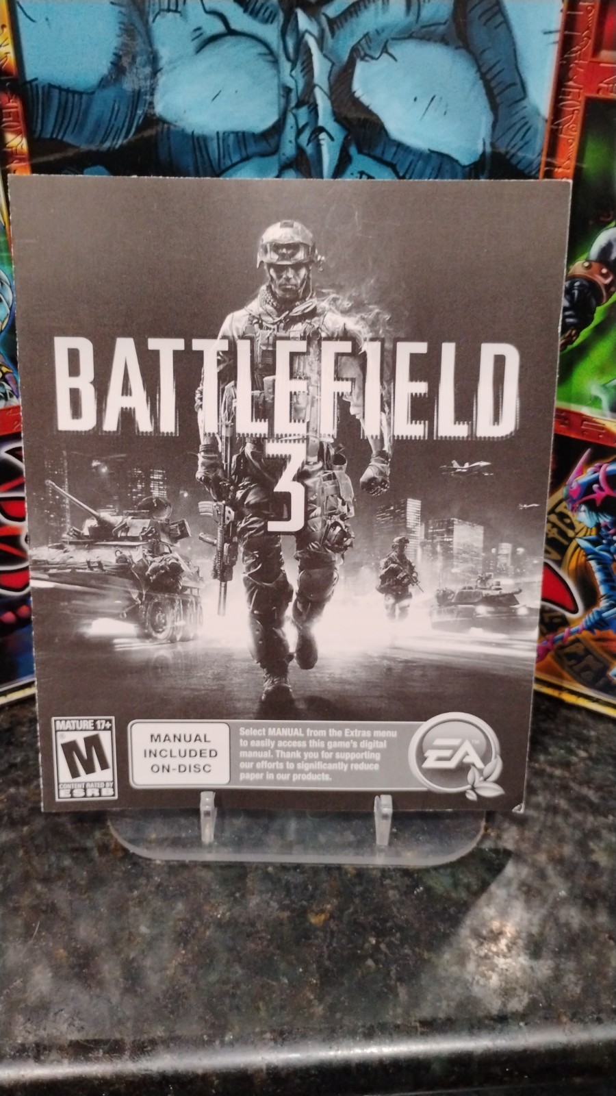 BATTLEFIELD 3 PlayStation 3 PS3 System EA Games 2011 Instruction Booklet *ONLY*