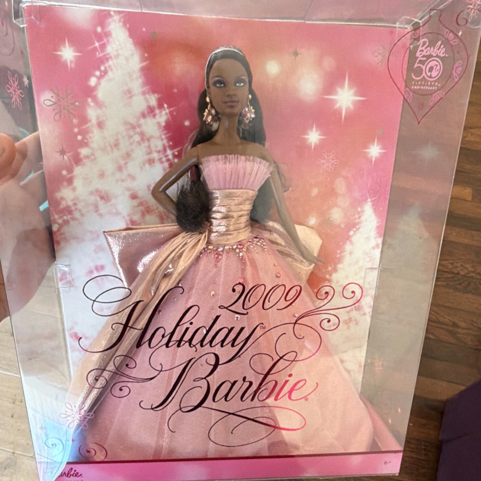 Barbie 2009 Holiday Doll 50th Anniversary Special Edition African American