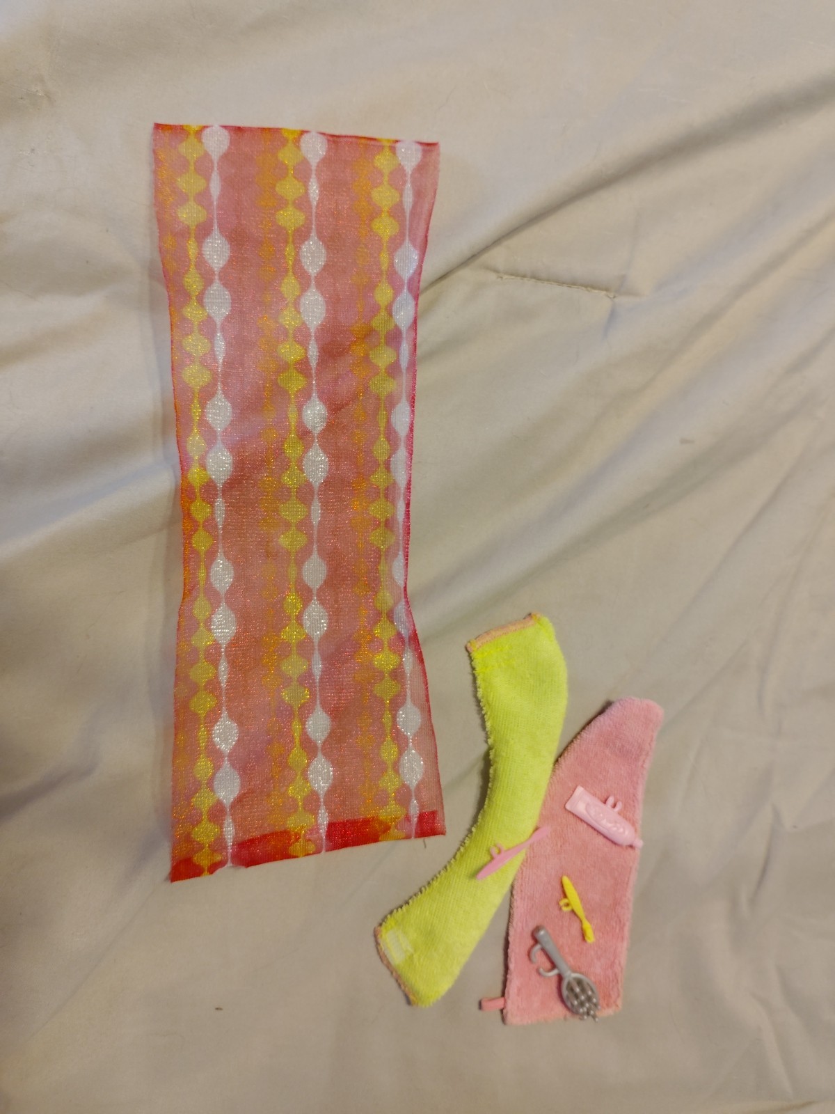 Barbie Dream House 2018 2019 Replacement Parts Shower Curtain