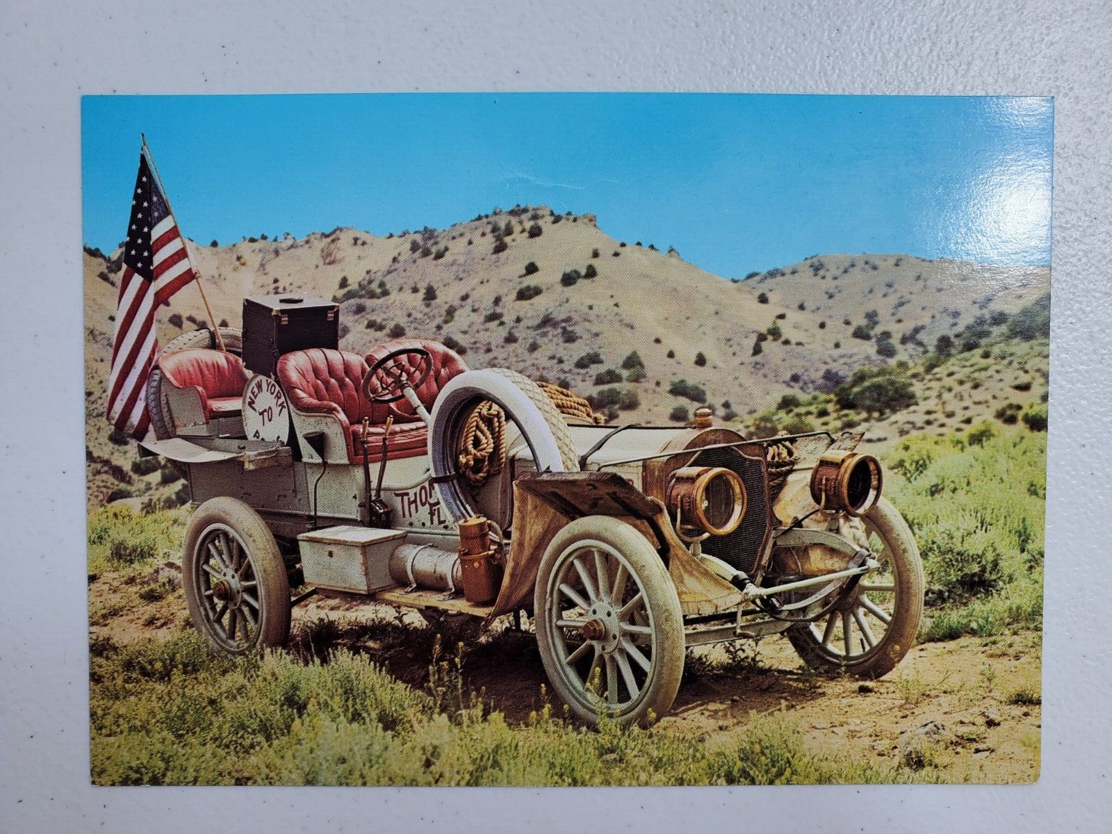 Harrah's Hotel & Casino Attraction 1907 T New York To Paris Racer Postcard