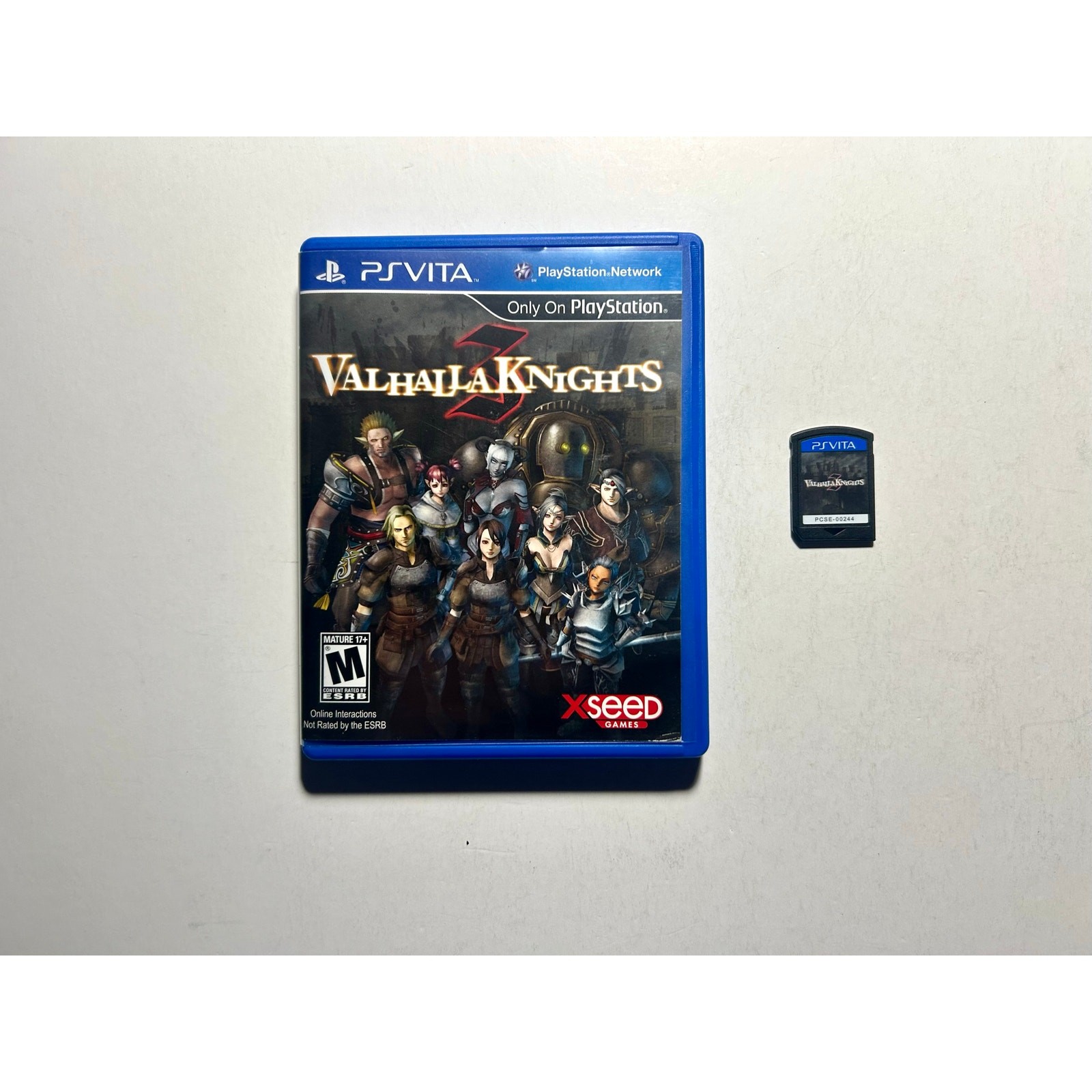 Valhalla Knights 3 III (PlayStation PS Vita)Works Complete CIB🔥Nice Shape!