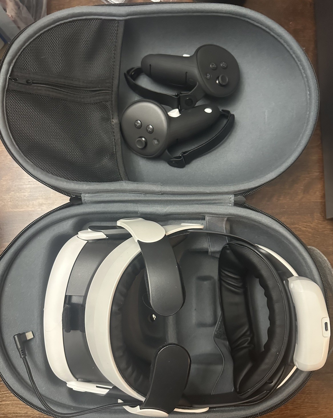 Meta Quest 3 128GB VR Headset Bundle Ready + BOBOVR Strap & Case + DriVR Elite
