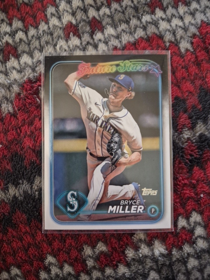 2024 Topps Bryce Miller Future Stars Seattle Mariners