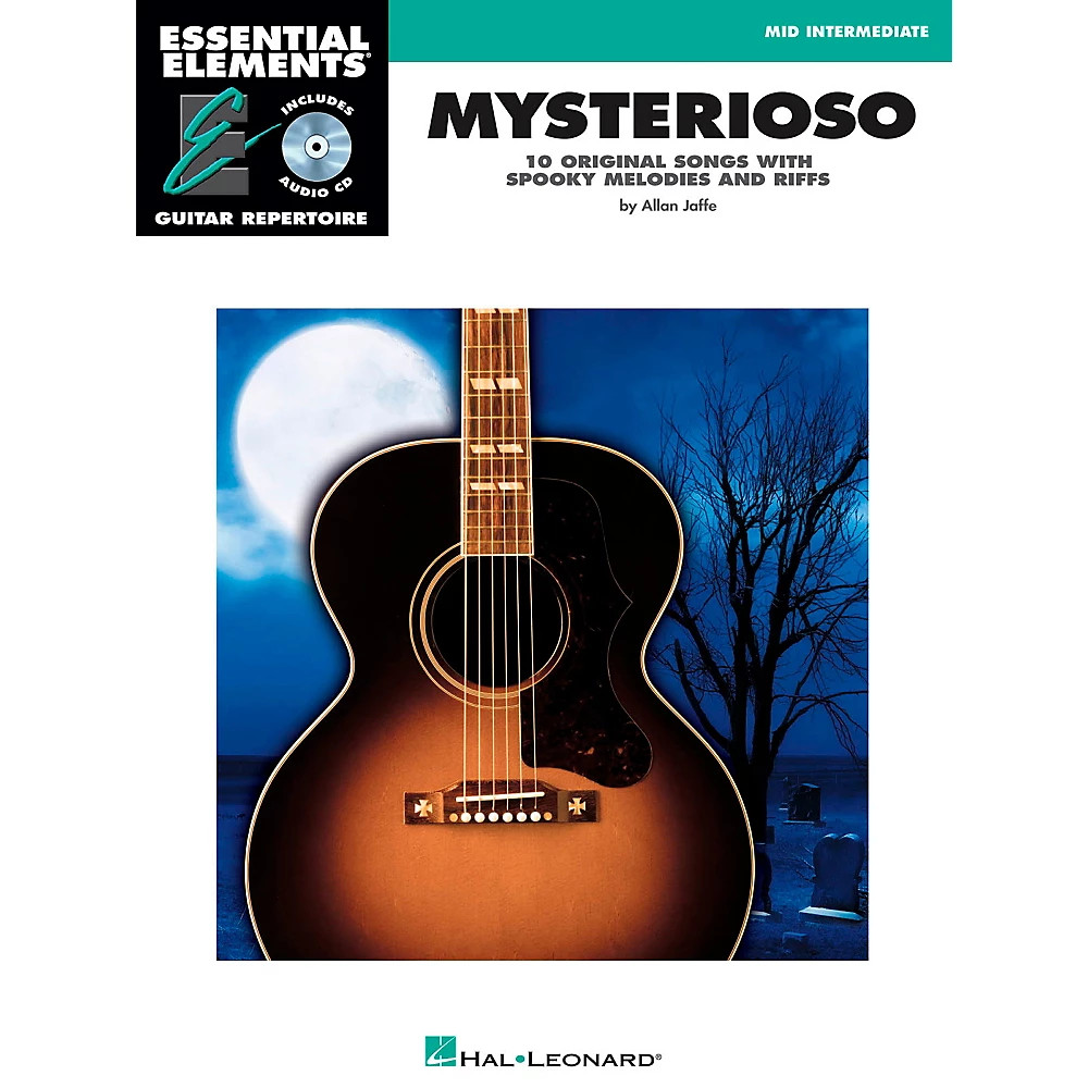 Hal Leonard Mysterioso - Mid Interm Essential Elements Guitar Repertoire Bk/CD