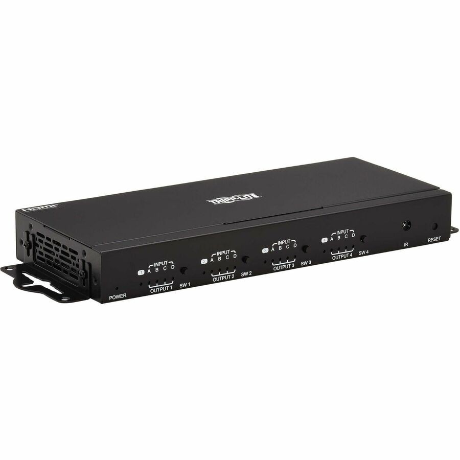 Tripp Lite 4x4 HDMI Matrix Switch/Splitter with Remote Control B1194X44K