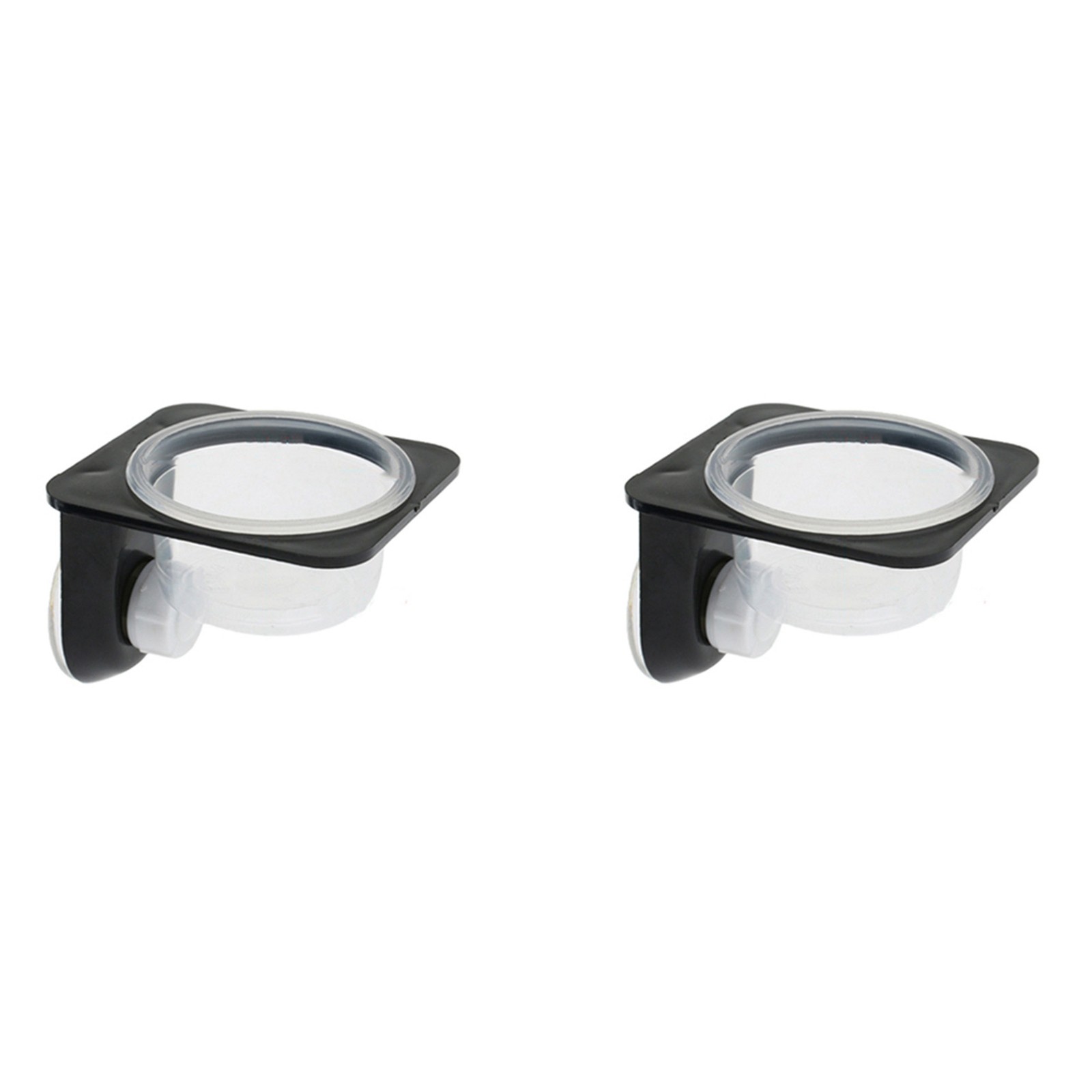 2X Reptiles & Amphibians   Suction Cup Feed Bowls Food Container with Bowl2516