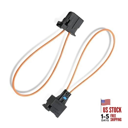 2 PCS Car Fiber Optic Test Loop, Female and Male Adapter, Automatic Diagnostic 