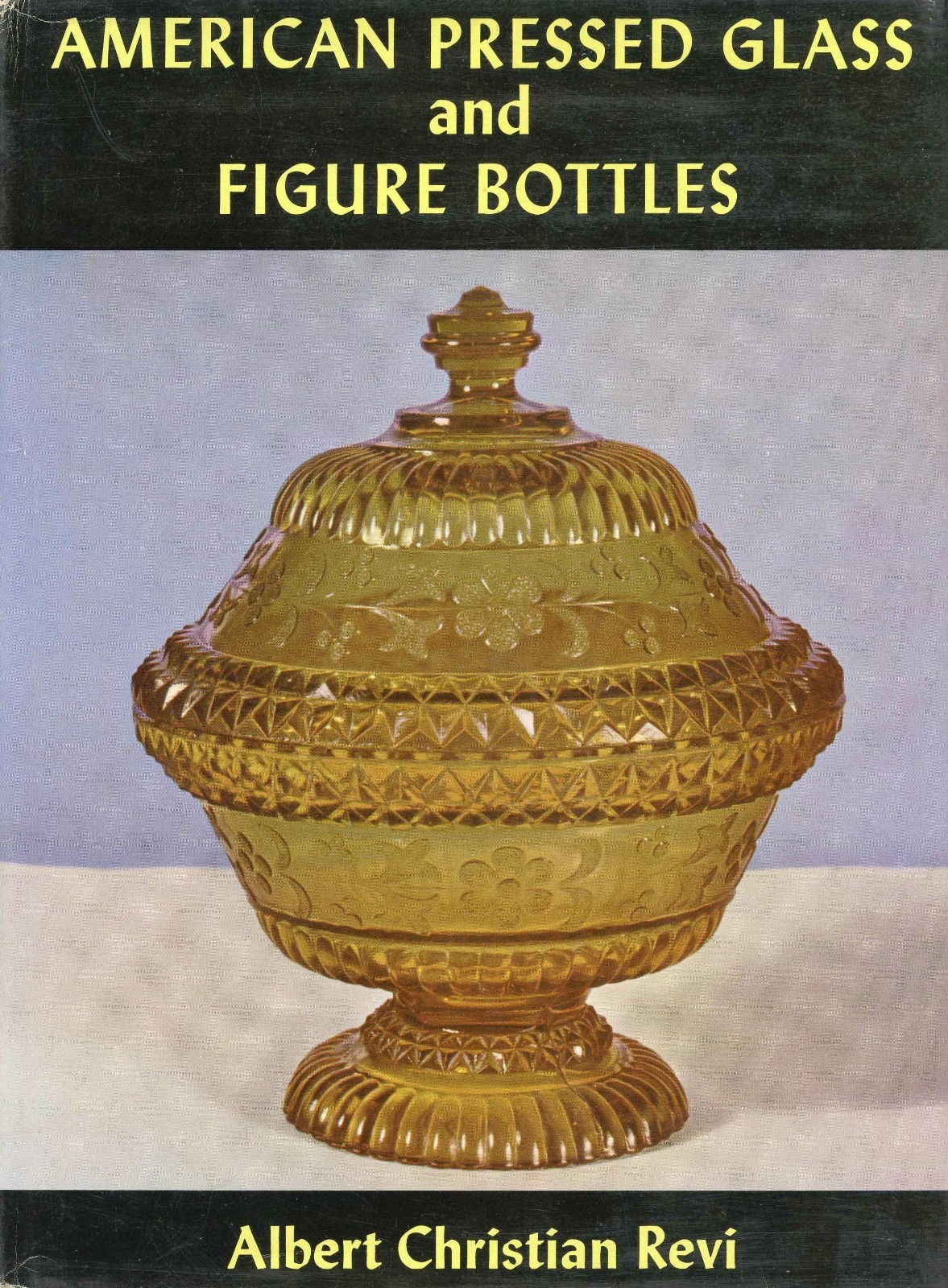 American Pressed Glass Patterns Makers incl. Figure Bottles /  Book