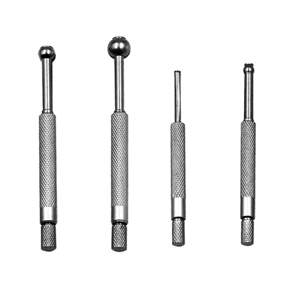 4 Pcs Small Bore Hole Gauge Set Hardened Telescoping Full Round Precision Gage