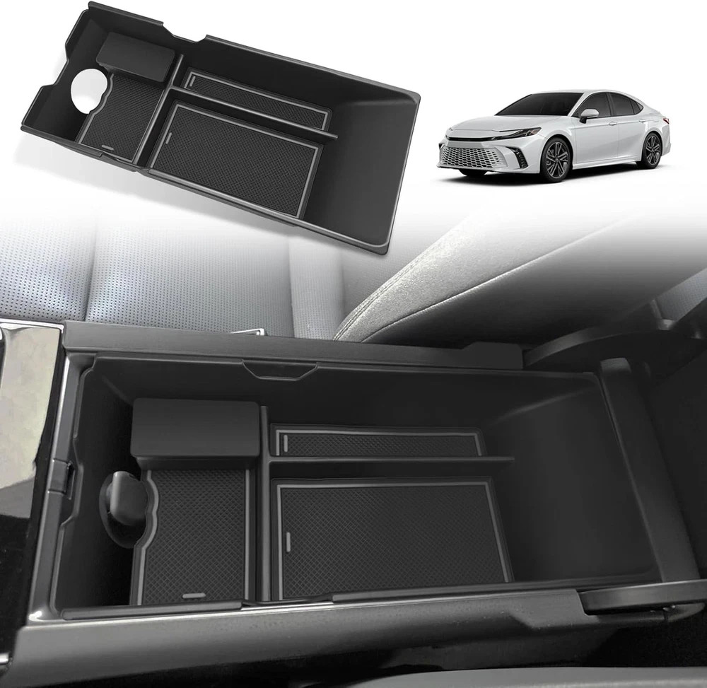 2025 Toyota Camry LE SE XLE XSE Center Console Organizer Middle Storage Box