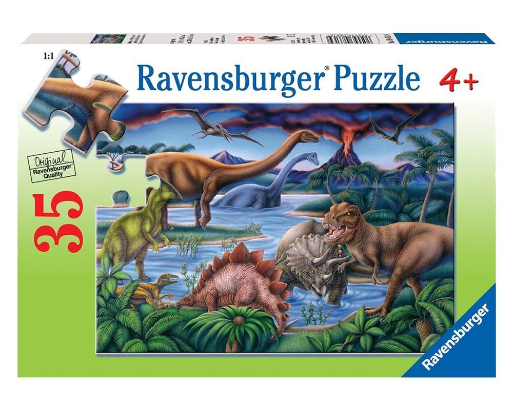 Ravensburger Dinosaur Playground - 35 Piece Jigsaw Puzzle for Kids – Every Piece
